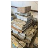 Granite Curbing Blocks Lot – Rectangular & Curved, Gray & Brown, Multiple Sizes, Lot 160
