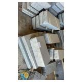 Granite Curbing Lot 154, Light Gray, ~4 ft x 18 in x 5 in, Approx. 30 Pieces, Roadside/Landscape