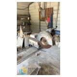 Stone Machine Co. SSM 24" 7.5HP 3-Phase Industrial Stone Saw, 2800 RPM, Serial #1387