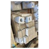 Granite Pier Caps with Pre-Drilled Holes, Lot 159, Approx. 18 Blocks, 12"x6"x8"