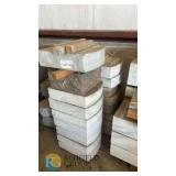 Curved Granite/Concrete Landscape Edging Blocks, Approx. 14 Pieces, Lot 140, Est. 24"x12"x4"