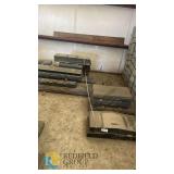 Granite Coping Stones, Lot 120, Approx. 48"x18"x6", Dark Gray/Black, 14 Pieces
