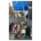 Craftsman 6 Gal 1.5 HP Air Compressor, Hydraulic Floor Jack, 25+ Tools and Accessories Lot