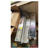 Home Improvement Lot: Mainstays Blinds (21–27 in), Project Source 7-in Ceiling Light, 2 Outdoor Lanterns