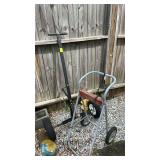 Two Boat Launch Dollies – Galvanized and Heavy Duty Steel, Solid & Pneumatic Tires, Fits Dinghy/PWC