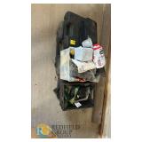 Craftsman Cordless Drill & Reciprocating Saw Kit, Hard Case, Mixed Tools, Ratchet Straps