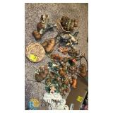 Animal Figurine Collection: 18-25 Hand-Painted Ceramic Woodland Creatures