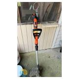 BLACK+DECKER 20V Cordless String Trimmer, 2.5Ah Battery, 12" Cutting Width, Adjustable Handle