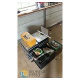 Large Lot of Hand Tools, Hardware, Organizers & Storage Cases, Honda Engine Cover, 200+ Pieces
