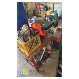 Gas-Powered Handheld Leaf Blower, 2-Cycle Engine, Recoil Start, Plus Assorted Shop Tools