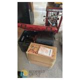 Skil, Craftsman, Chicago Electric Power Tools Lot with Rotary Tool Kit and Accessories, Large Storage Bin
