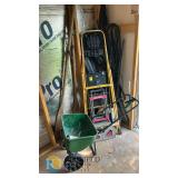 Push Broadcast Spreader, Step Ladder, Milwaukee Hand Trucks, Carpentry Belt, Metal Shelving Bars, and more.