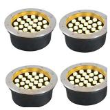 $240 24W LED Outdoor In Ground Landscape Lights 4-Pack