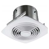 $70 Quini 505 Exhaust Fan, 8 Inch Bathroom Exhaust Fan, White Vertical Discharge Ceiling Ventilation Fan, 200 CFM, Household Ventilation Fans, Kitchen Exhausts Fans, 1-Year Warranty