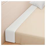 $50 Bed Gap Filler,High-Density Bed Crack Filler with Removable Cover,Mattress Extender for Headboard Gap,Spacer Filler Between Mattress and Wall,Bed Wedge Gap Filler,Full Size,rice-white,78"x4"x10"