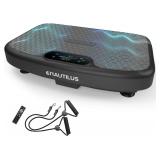 $200 Nautilus Vibratone Pro Vibration Plate Exercise Machine for Lymphatic Drainage, Muscle Activation, Full Body Workout, Circulation, Fat Loss, Strength Training, Toning, Recovery