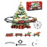 $52 Holiday Light-up Train   Timed Under-Tree Display with Music, Colorful LEDs & 2 Dynamic Modes, Ideal for Festive Room Ambiance Christmas Ornaments Decorations Hanging Decor Tree Decorations Toy Ca