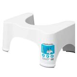 $30 9 in. Ecco Plastic Toilet Stool in White