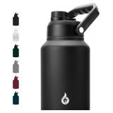 $29 BJPKPK 64oz Insulated Water Bottle, Half Gallon Stainless Steel Water Jug | Vacuum Insulated Jug with Rotating Handle & Spout Lid, BPA-Free Leak-Proof Large Water Bottle for Hiking, Camping & Outd