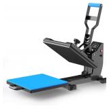 $175 Delclynee 15" x 15" Slide Out (12.25") Heat Press Machine for T Shirts, Clamshell Pull Out Lower Platen, Industrial-Quality Digital Sublimation Printer for Heat Transfer Vinyl