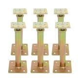 $59 6 Pack House Floor Jacks 12" - 16" Height Range