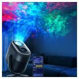 $100 Govee Star Projector Lights, 7-Zone Nebula Effect, Compatible with Matter | 540ft  Coverage, LED Night Lights for Bedroom, 50+ Scenes, 18 White Noise, Room Decor, Gifts for Kids, Sleep Lamp