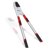 $53 GARTOL Heavy-Duty Extendable Loppers, 28"-41" Telescopic Tree Trimmer, Double Ratcheting Branch Cutter, Anvil Lopper for Thick Branches, Cuts 2" Dry Wood