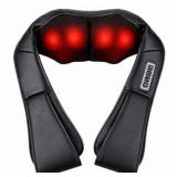 $40 brenzo Neck and Shoulder Massager with Heat, Black