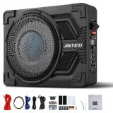 $135 10" 1200W Under Seat Subwoofers with Amp, Class D MOSFET Amp & Efficient Heat Dissipation Design, Independent Control for Low-Pass Filter/Gain/Bass Boost, Suitable for Trucks/SUVs/Jeeps/MPVs