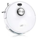 $960 SHELIKI Robot Vacuum and Mop Combo, Self-Emptying Hands-Free Base Robotic Vacuums Cleaner Smart Mapping Strong Suction & LiDAR Navigation, 220 Mins Long Runtime for Pet Hair, Hard Floor, Carpet