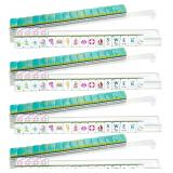 $22 Clear Mahjong Racks with Pushers, 17.5" Mahjong Pushers and Racks | All in One Acryic Mahjong Tile Racks for American Mahjong Game, Mahjong Accessories