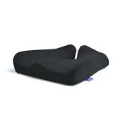 $75 Cushion Lab Patented Pressure Relief Seat Cushion for Long Sitting Hours on Office & Home Chair - Extra-Dense Memory Foam for Soft Support. Car Pad for Hip, Tailbone, Coccyx, Sciatica - Black