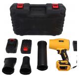 $134 Leaf Blower Cordless, Handheld Leaf Blower 800,000RPM Rechargeable Cordless with Extended Nozzle Lightweight 4500mAh Battery Powered for Dust Leaves Debris