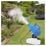 $40 4.5l (1.2 Gallon) Electric Ulv Portable Fogger Sprayer Machine Cold Fogger Machine Spraying Distance 30ft W/16.4ft Cord for Home,Hotel,Church,School,Yard
