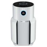 $295 Shark Air Purifier for Home with NeverChange(5-Year) HEPA Air Filter, 1400 sq. ft. for Powerful Multi-Room Purification, Filters Smoke, Captures 99.98% of Particles & Dust, HP302, White