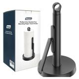 $40 theaoo Heavy-Duty Paper Towel Holder with Tension Arm, Countertop(1, Black)
