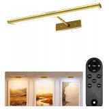 $22 EZVALO Picture Light for Wall, 4800mAh Rechargeable Wireless Remote, 16
