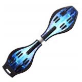 $40 Caster Board, Deluxe Junior Skateboard with Illuminating Wheels for More Excitement,Fun and Visibility, Twistboard for Kids 8+, Upgrade Color