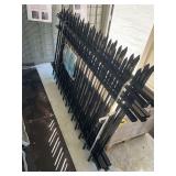 2026 Black Galvanized Steel Fencing 6.6
