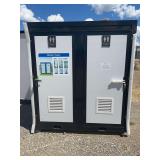 2026 New Mobile Double Toilet
W47"×L79"×H89" — White/Black Frame – NEW!