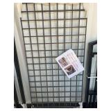 2026 H36"×W72" Grey Metal Rail 5-Pack — Welded 4"×4" Mesh – NEW!