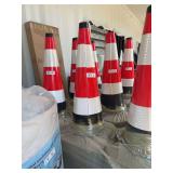 2026 New Safety Traffic Cones — Fluorescent L15"×W27" (3x Packs 20/pack) – NEW!