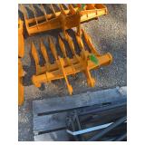 2026 GIYI CAT305 Excavator Rake with Teeth - NEW!