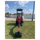 BAD STARTER 2026 CFG YNT18 Mini Excavator- Unused, EPA Certified, Yanmar 15HP Diesel, Side Swing