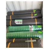 2026 Green Vinyl Coated Lawn Fence L98