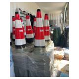 2026 New Safety Traffic Cones — Fluorescent L15"×W27" (3x Packs 20/pack) – NEW!