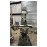 ENCO K3V Vertical Turret Milling Machine, 9"x42" Table, R8 Spindle, 3 Phase, Taiwan, Manual