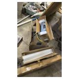 Boxed Machine Shop Lot — all brand new boxes Sino DRO-3Ax 3-Axis Digital Readout, Linear Scale Rails, Servo/Stepper Motor Assembly, OMT HVAC System Flush Kit & More