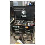 Matco Tools 3-Drawer Rolling Tool Chest with Sockets, Wrenches & Husky Bag, Black