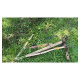 3-Point Hitch Drawbar/Frame Assembly, Category 1/2, Approx. 42"x30", 2" Hitch Ball, Steel